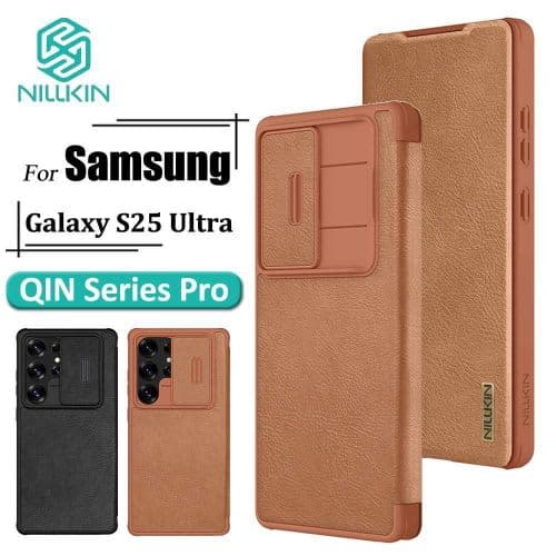 Nillkin Qin Pro Leather Case Samsung Galaxy S25 Ultra
