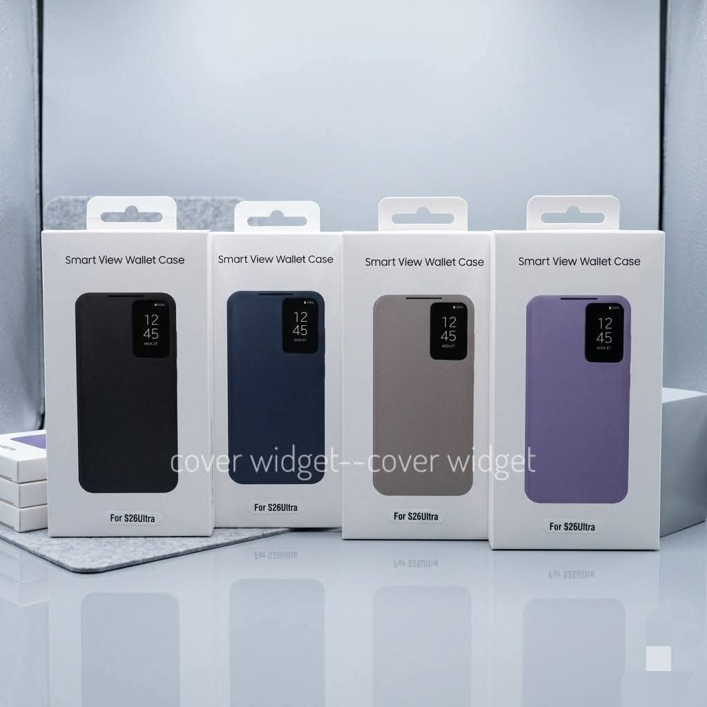 Smart View Wallet IC Flip Cover For Samsung Galaxy Ultra series