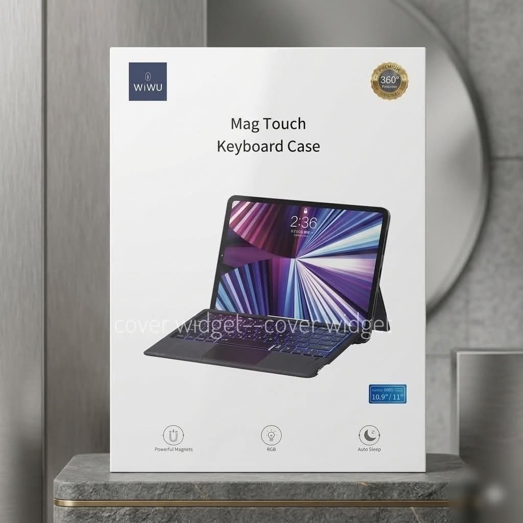 WiWU Mag Touch Keyboard Flip cover for ipad series