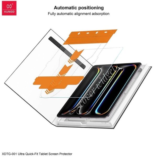 Xundd  Ultra Quick-Fit Glass Tempered Glass flim For iPad series