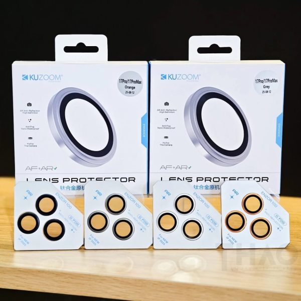 Kuzoom Camara lens flim Protector Glass For iPhone 17 Series