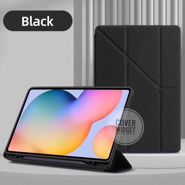 Smart TPU Rubbar magnetic Auto sleep/Wake standing flip cover for samsung Galaxy Tab S8 Ultra & Tab S10 Ultra