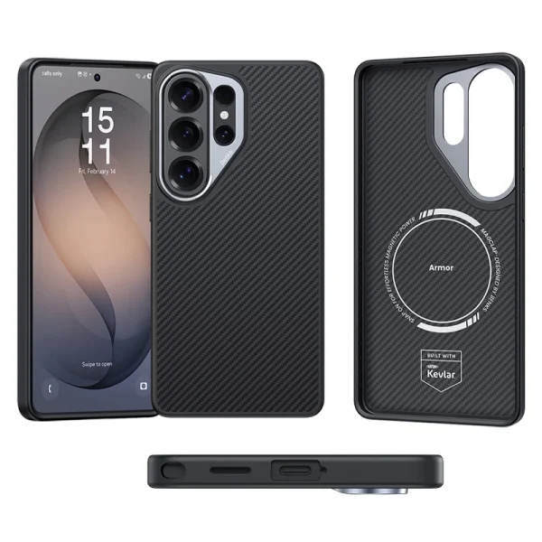 Benks Armor Carbon Magnetic Magsafe Kavlar Cover For Samsung Galaxy S26 Ultra