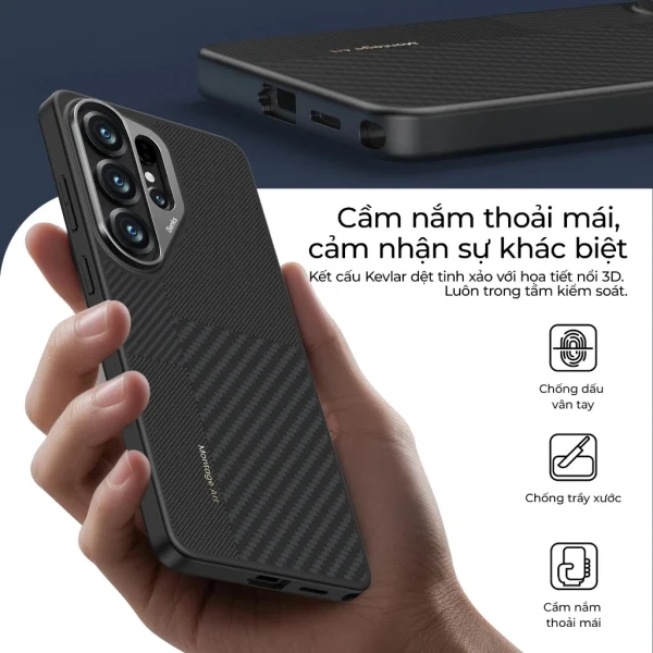 Benks Montage Carbon Magnetic Magsafe Cover For Samsung Galaxy S26 Ultra