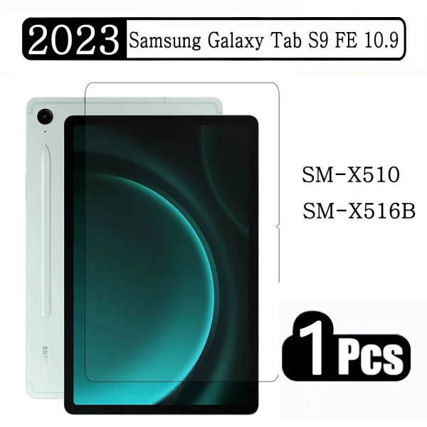 Tempered glass 0.3MM 2.5D HD Screen Guard protector for Samsung Tab S9 FE \ S10 FE