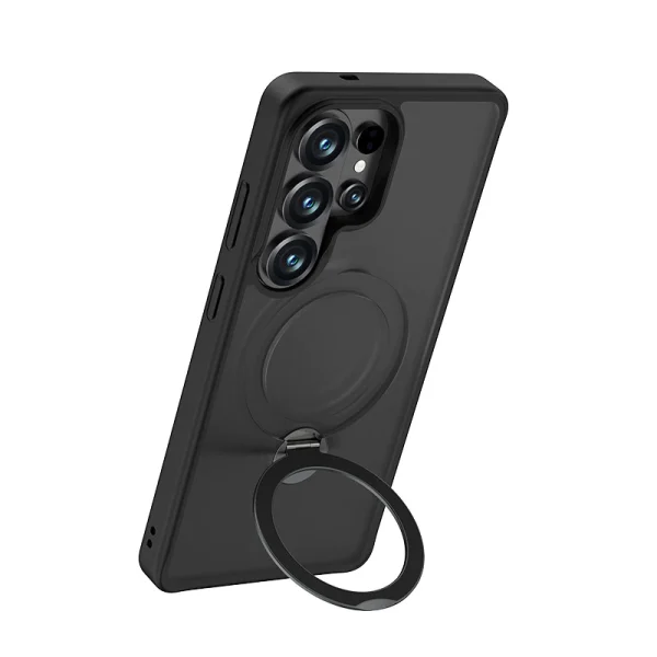 Benks Mist Magnetic Phone Case with 360° Rotating Stand for Frosted Matte Protective Cover, All-inclusive Cover For Samsung Galaxy S26 Ultra