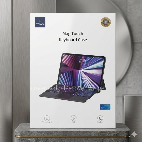 Wiwu Mag Touch keyboard flip cover For Ipad 10.2inch & Air 13 inch ipad series